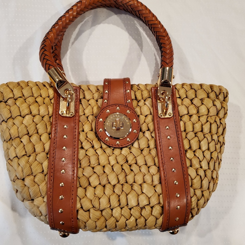 Michael Kors Santorini Straw bag